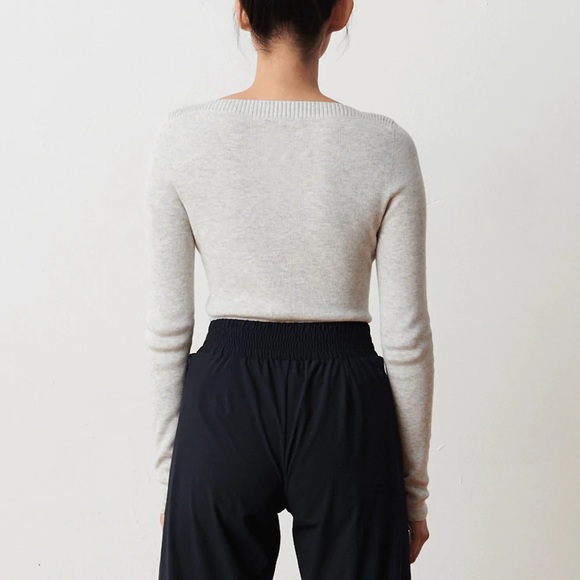 ADAY Branch Out Sweater, Cloud, Size S - Picture 3 of 13